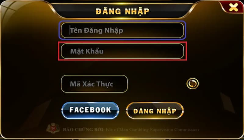 Đăng nhập cổng game thông qua điện thoại